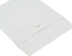 Maxtek 1,000 Pieces White Paper CD DVD Sleeves Envelope Holder with Clear Window and Flap, 80g Economy Weight.