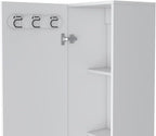 Modern Storage Cabinet, Tall Narrow Locker for Launday Living Room Hallway,for Kitchen Home