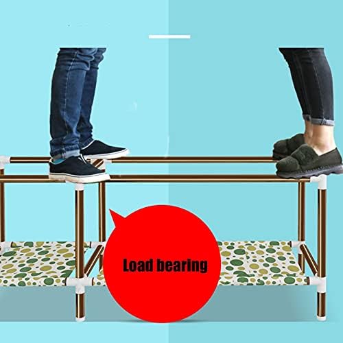 Wardrobe Organiser Durable Wardrobe Storage Thickened Steel Pipe Strong Load-Bearing Tear Resistant Wardrobe Assembly Storage Hang Used for Bedroom Dorm Room (Color : 175X46