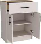 Modern Kitchen Pantry, Storage Cabinet, Engineered Wood, for Dining Room, Easy to Clean