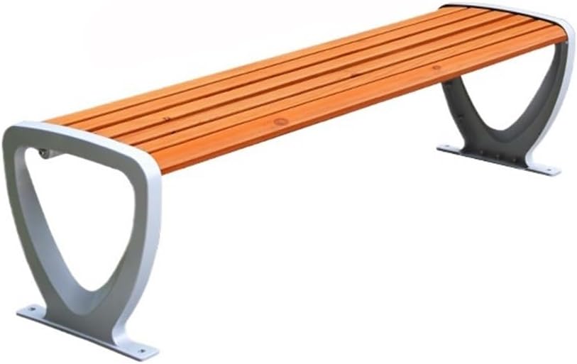Garden Log Color Outdoor Bench Without Backrest Multiplayer Park Bench Seat