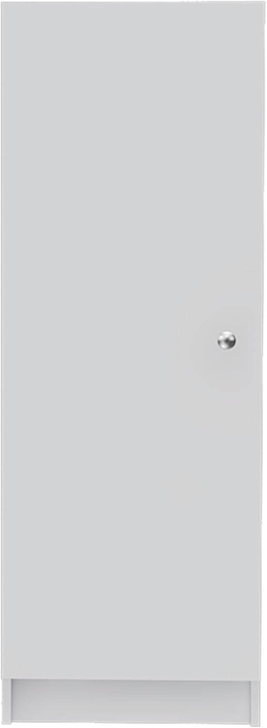 Modern Minimalist Pantry, Simple Single Door Cabinet with Storage,for Kitchen Home