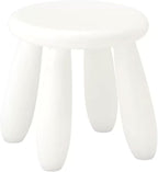 Kids Step Stool, Kindergarten Study Stools, Lightweight Footstools are Sturdy and Durable, Very Suitable for Use in The Kitchen, Bathroom and Bedroom (White)