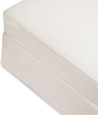 Namesake Gliding Ottoman in Performance Cream Eco-Weave, Water Repellent & Stain Resistant, Greenguard Gold & CertiPUR-US Certified
