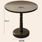Living Room Furniture Retro Sofa Side Table & Cabinet Living Room Home Use Small Coffee Table Simple Bedside Storage Rack Balcony Tea Table Small Round Table Side Tables Living Room