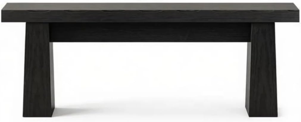 Elegant Solid Bench for Bedroom, Stylish Seating