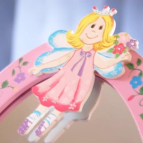 Funnel The Fairy Girls Wooden Standing Mirror