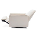 Davinci Penny Recliner and Swivel Glider in Performance Cream Eco-Weave, Water Repellent, Greenguard Gold Certified, CertiPUR-US Certified