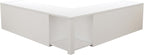 L Shape Corner Bench with Storage, Breakfast Nook Bench, Flip-Top Shoe Storage Benches with Cushion for Entryway, Hallway, Living Room, White & Grey