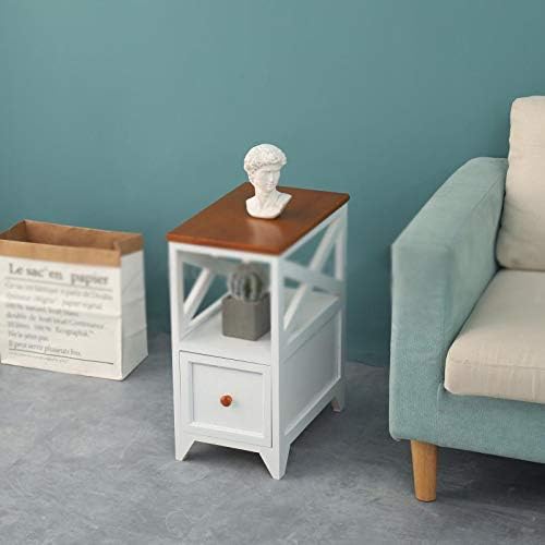 Children's Mini Bedside Table Solid Wood Small Simple Storage Cabinet Narrow Bedside Small Cabinet Width