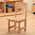 Constructive Playthings KRP-110 Classic Rubberwood Chair for Preschool and Classroom Seating, 10", Durable Classroom Furniture for Schools, Daycares & Learning Spaces