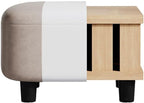 Shoe Bench Household Dressing Stool Footstool Shoe Changing Stool Makeup Stool Suitable for Living Room Bedroom Dressing Room Entryway Bench(D)