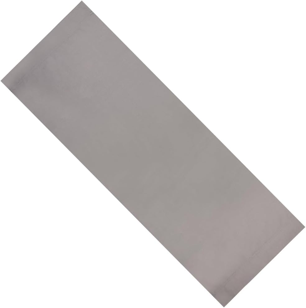 GORGECRAFT 120X43cm Beach Sling Chair Replacement Canvas Outdoor Lounge Chairs Covers Replacements Light Grey Portable Reclining Sling Chair Fabric for Sunbathing Garden Courtyard Relaxation