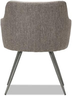 Alera Captain Series Guest Chair, Gray Tweed
