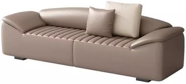 Modern Bed End Stool for Bedroom Living Room Bedside Long Bench Cloakroom Sofa Minimalist Couch Entryway(Khaki,Medium)