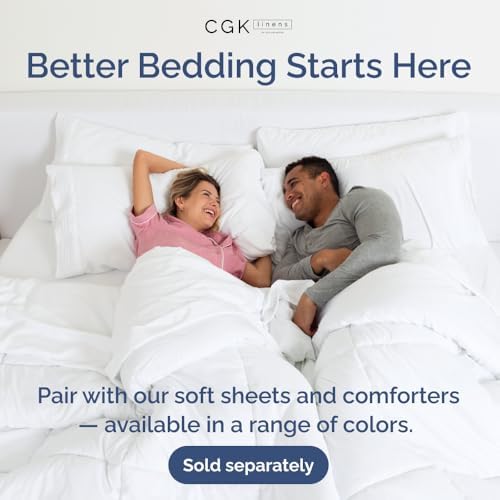 Bedskirt Queen Size Ruffle - 15 inch Drop Dust Ruffle Bed Skirt with Platform - Ultra-Soft, Easy Fit, Premium Hotel Quality - Wrinkle, Fade & Shrink Resistant - for Women, Men, Kids and Teens - White