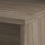 Bush Business Furniture Studio C 72W x 30D L Shaped Desk with Mobile File Cabinet and 42W Return in Modern Hickory