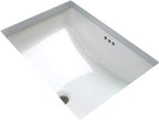 Miseno MNO2114RU Myers 22" X 16" Undermount Bathroom Sink with Overflow - Bright White