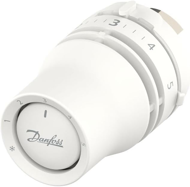 Danfoss Redia M30X1.5, Thermostatic Radiator Valve with Liquid-Filled Thermostatic Bellow and Buil-in-Sensor