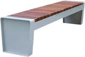 Patio Benches for Outdoors Outdoor Benches, Shopping Mall Seats, Square Community Solid Wood Leisure Public Backrest Garden Benches for Outdoors
