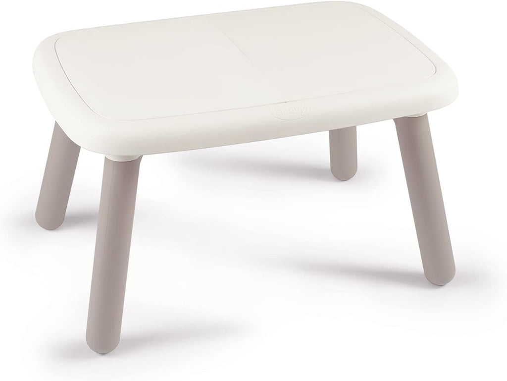 Smoby - Kid Table - Furniture for Children - from 18 Months - Indoor and Outdoor - White - 880405
