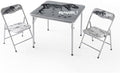 Heritage Kids Dinosaur 3 Piece Table and Chair Set, Grey