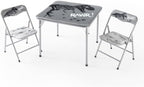 Heritage Kids Dinosaur 3 Piece Table and Chair Set, Grey