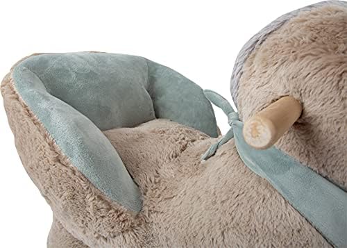 Small Foot Rocking Donkey Animal with Armchair, Handles and Headcollar, Plush Toy from 12 Months, Ref. 12210 Toys, Multicoloured