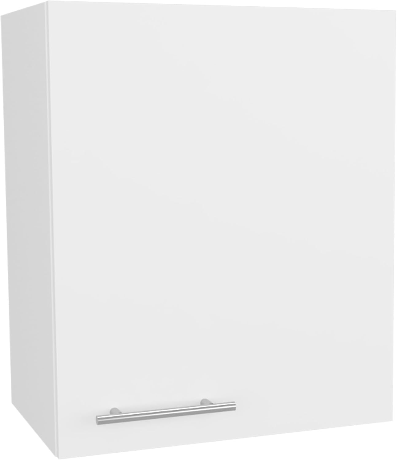 Modern Minimalist Wall Cabinet, with 1 Door and 2 Shelves, Storage Locker for Kitchen Hallway Closet,for Kitchen Home