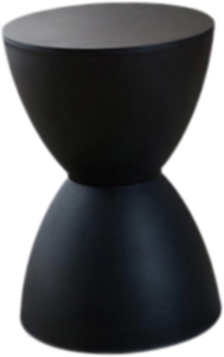 Ottoman Foot Stool Children Chair for Playroom Apartment Bedroom Doorway, Black