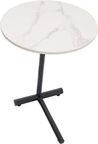 C Shaped End Table,Round Couch Table,Modern Side Table,Sofa Tray Table for Bedroom,Living Room
