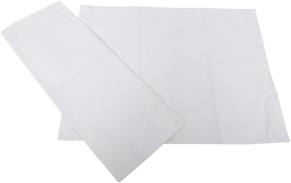 Airshi Furniture Accessories Seat Fabric Canvas Soft Chair Cover Seat Director for Daily Chair (White)