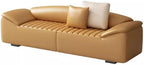 Modern Bed End Stool for Bedroom Living Room Bedside Long Bench Cloakroom Sofa Minimalist Couch Entryway(Orange,Medium)