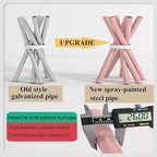 Portable Closet Foldable Wardrobe Steel Tube Thick Storage Bedroom Household Storage Fabric Wardrobe Easy to Assemble Temporary Closet