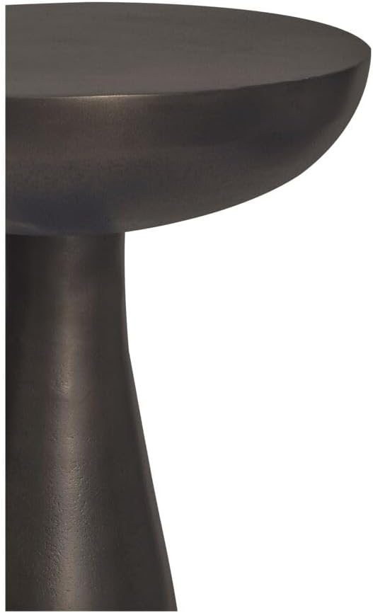 Moe's Home Collection Greta Side Table Metal Brown