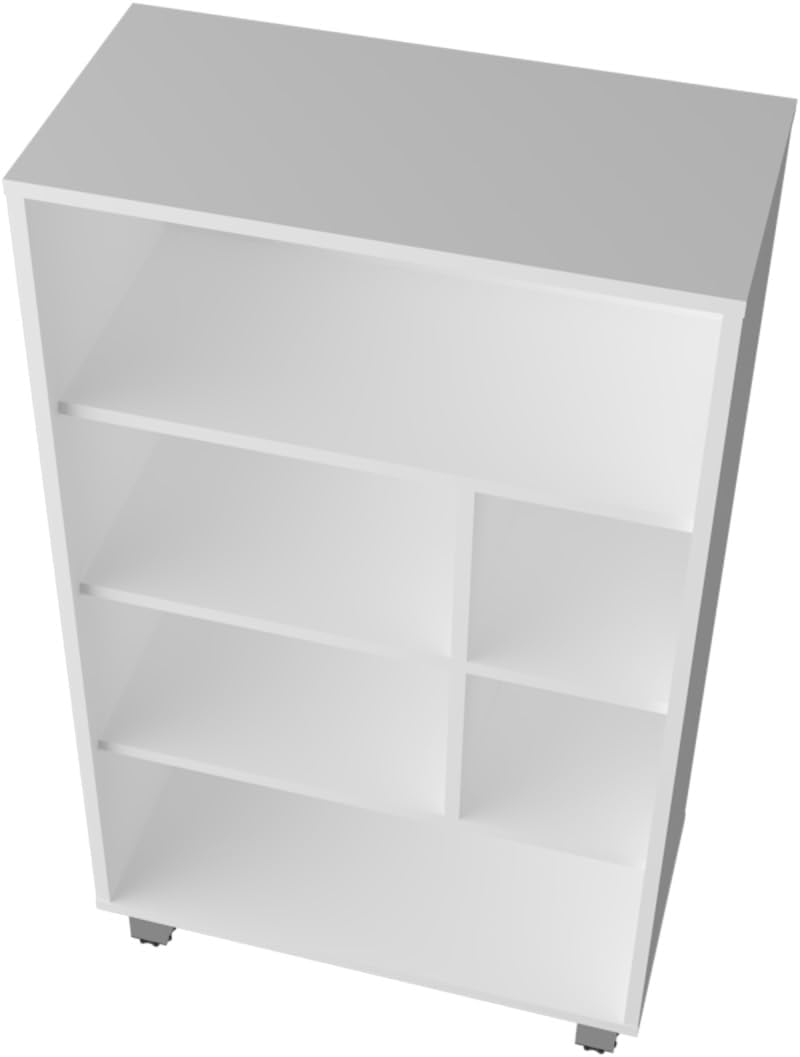 Bookcase Cabinet with Six Shelves, Narrow Pantry Sideboard Locker for Living Room Kitchen,for Kitchen Home