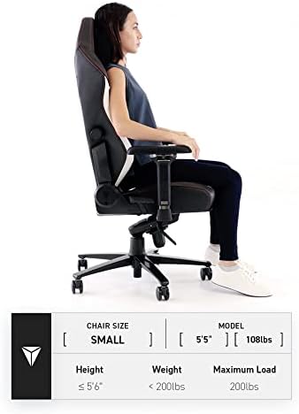 Secretlab Titan Evo Cookies & Cream Gaming Chair - Reclining - Ergonomic & Comfortable Computer Chair with 4D Armrests - Magnetic Head Pillow & 4-Way Lumbar Support - Small - Gray - Fabric