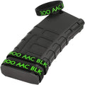 Ideagle 300 Blackout Magazine Marking Bands, 10 Pack 300 AAC BLK 7.62 X 35 mm