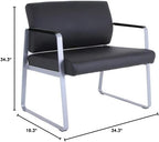 Lorell Healthcare Seating Bariatric Guest Chair