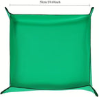 PE Plant Regeneration Mat Waterproof Portable Transplanting Mat with Snap Corners for Indoor Succulent Potting, Garden Use, 50 * 50cm