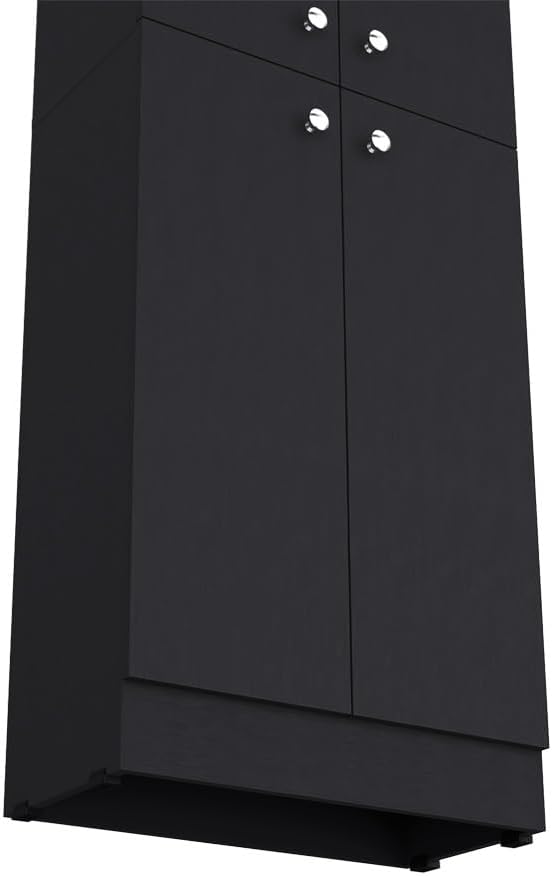 Mid-Century Retro Pantry Cabinet, Storage Cabinet for Kitchen Hallway Entryway,for Kitchen Home