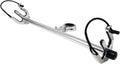 Monster Tower Water Ski Rack for Boats - Quick Release Retractable Mount, Polished, Anodized Aluminum, Fits 1 1/4" Thick Skis
