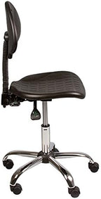 Norwood Commercial Furniture Industrial Polyurethane Drafting Stool with Tilt Control, NOR-IAH1040-SO