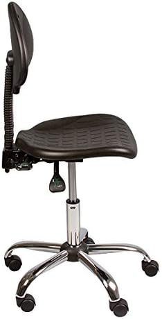 Norwood Commercial Furniture Industrial Polyurethane Drafting Stool with Tilt Control, NOR-IAH1040-SO
