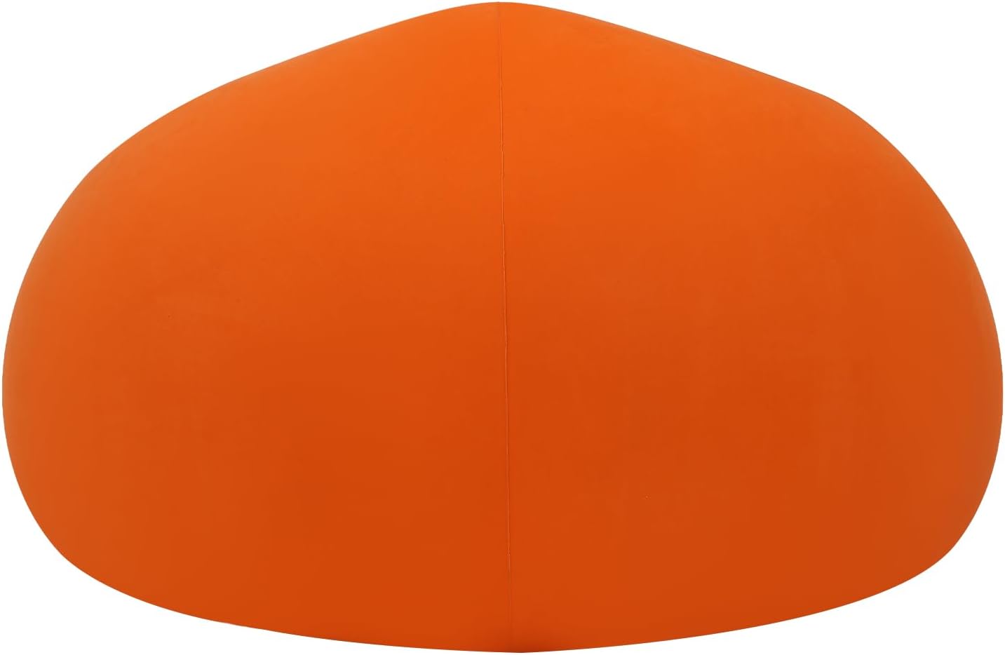 Inflatable Sofa Set, 6 Orange Chairs with Foot Pump for Home/Camping