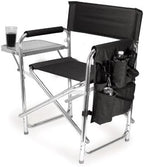 Personalized Imprinted Sports Director Chair with Side Table and Pocket