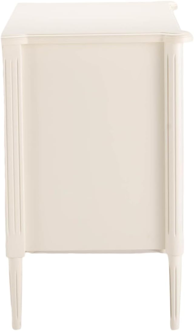Design House Oxford Chest with Drawers, Antique White, 31.5 in H x 35.4 in W x 19.7 in D, 228353-AWT