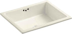 Kohler K-2330-96 Interior 1-Bowl Undermount Bath Sink Biscuit