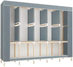 Detachable Wardrobe Steel Frame Thicken Bold Folding Full Hanging Fabric Simple Storage Economy Cloth