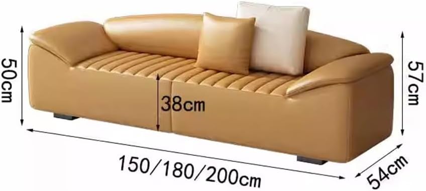 Modern Bed End Stool for Bedroom Living Room Bedside Long Bench Cloakroom Sofa Minimalist Couch Entryway(Orange,Medium)
